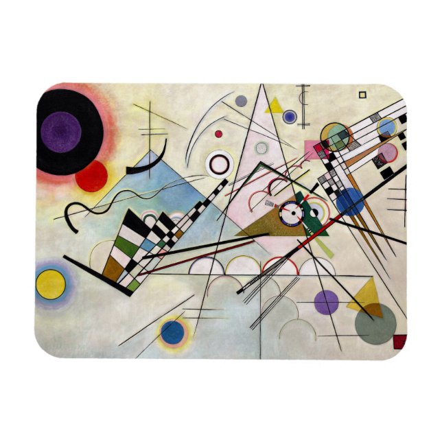 Magnet Flexible WASSILY KANDINSKY - Composition VIII (Horizontal)