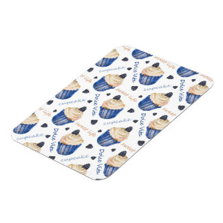 Magnet Flexible Watercolor cupcakes