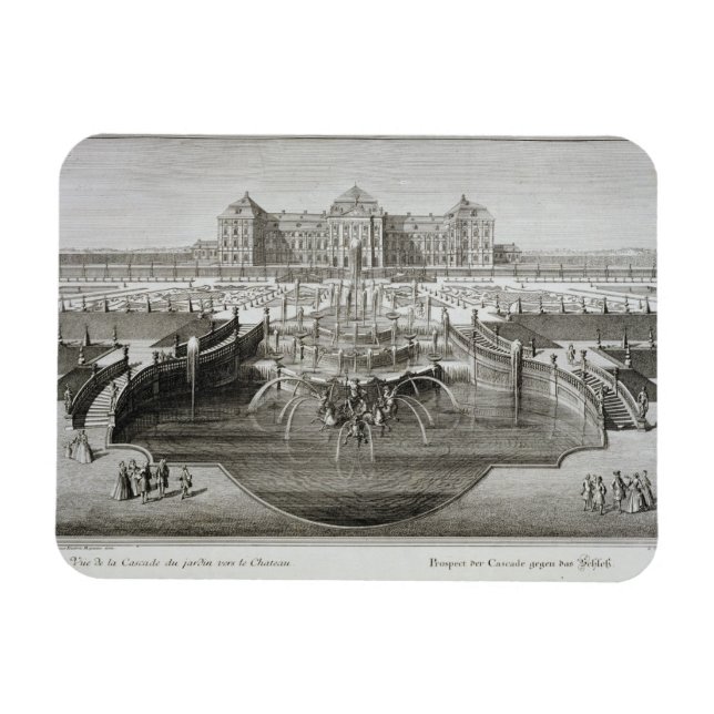 Magnet Flexible Weissenstein, vue sur le château depuis le Bar (Horizontal)