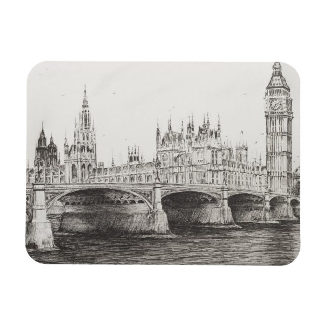 Magnet Flexible Westminster Bridge London UK. 30/10/2006 (Horizontal)