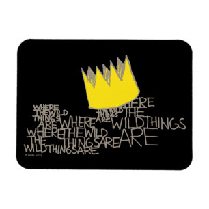 Magnet Flexible Where the Wild Things Are   Couronne