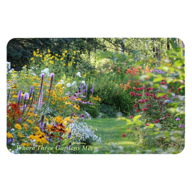 Magnet Flexible Where Three Gardens (Horizontal)