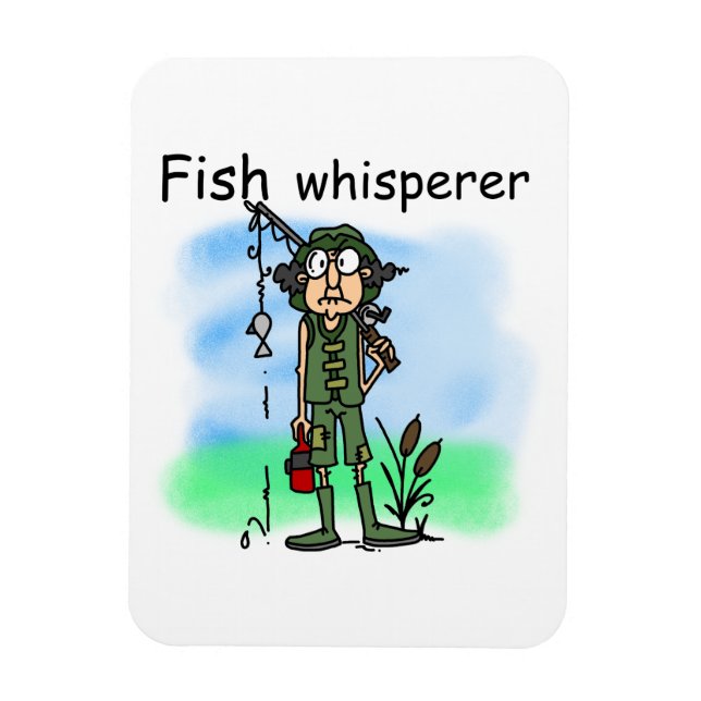 Magnet Flexible Whisperer de poissons (Vertical)