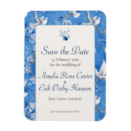 Magnet Flexible Whispers of Doves, Save the Date