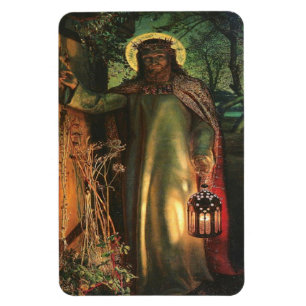 Magnet Flexible William Holman Hunt La Lumière Du Monde