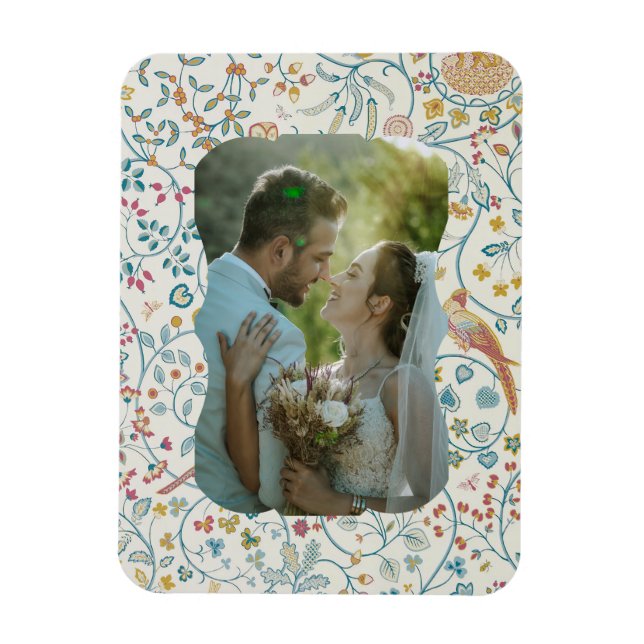 Magnet Flexible William Morris - Papier peint de la Chouette et de (Vertical)