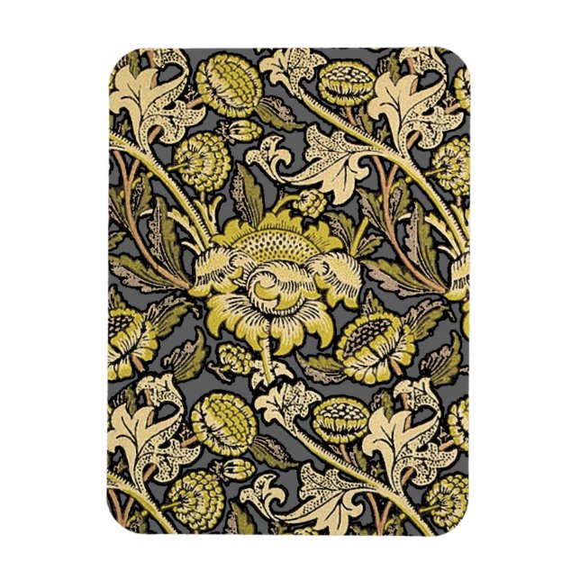 Magnet Flexible William Morris Wey Fond d'écran Floral (Vertical)