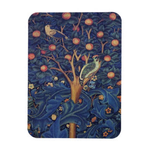 Magnet Flexible William Morris Woodpecker Tapestry Arts & Artisana