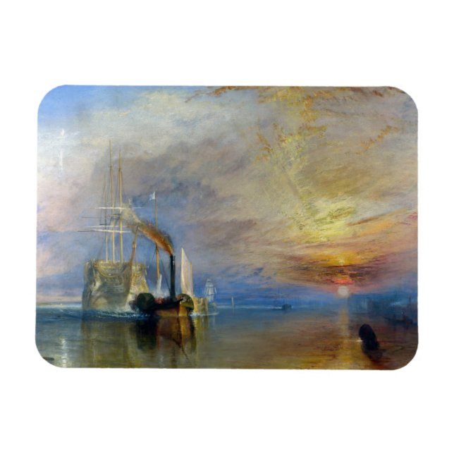 Magnet Flexible William Turner - Le Temeraire de combat (Horizontal)