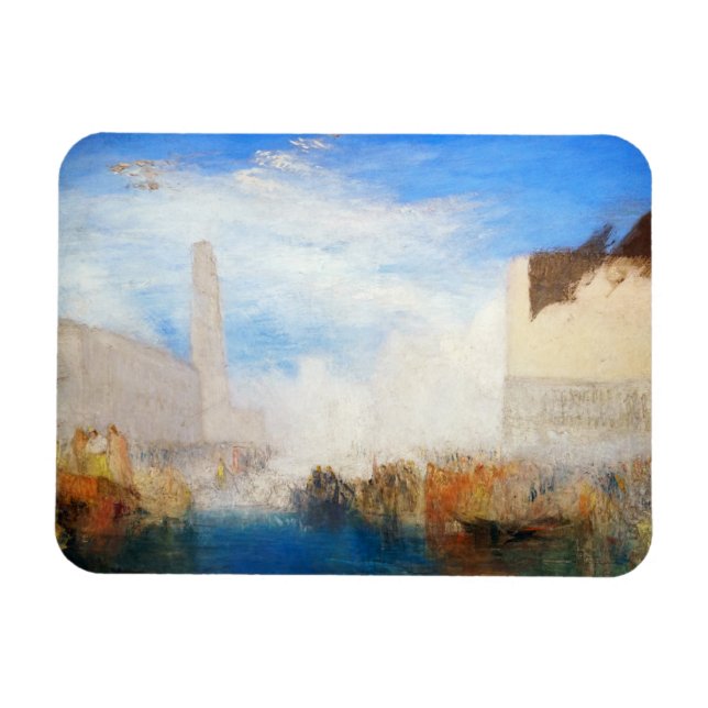 Magnet Flexible William Turner - Venise, la Piazzetta (Horizontal)