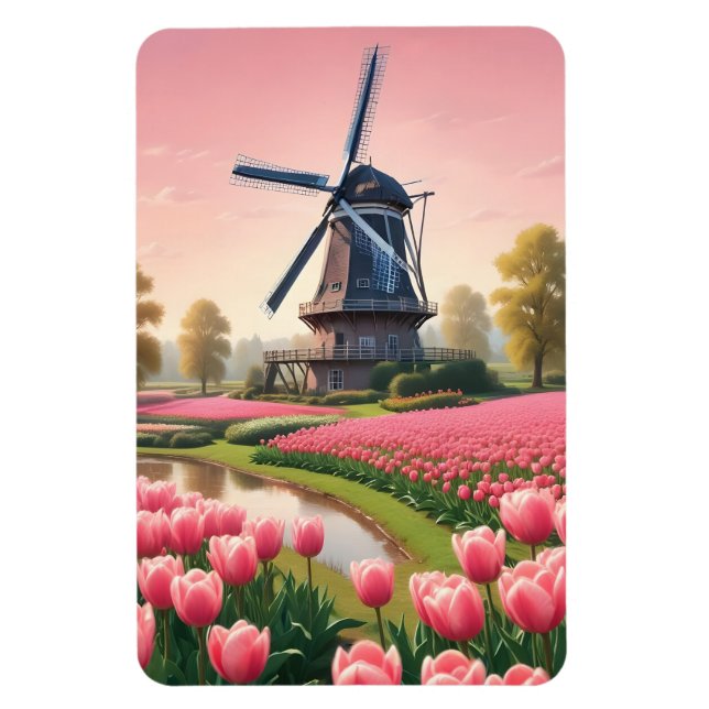 Magnet Flexible Windmills Pays-Bas (Vertical)
