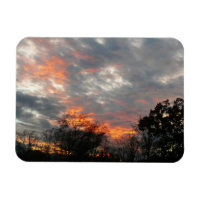 Winter Sunset Nature Paysage Photographie