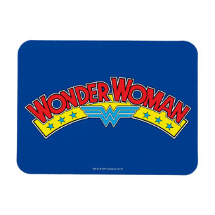 Magnet Flexible Wonder Woman 1987 - Logo de la bande dessinée