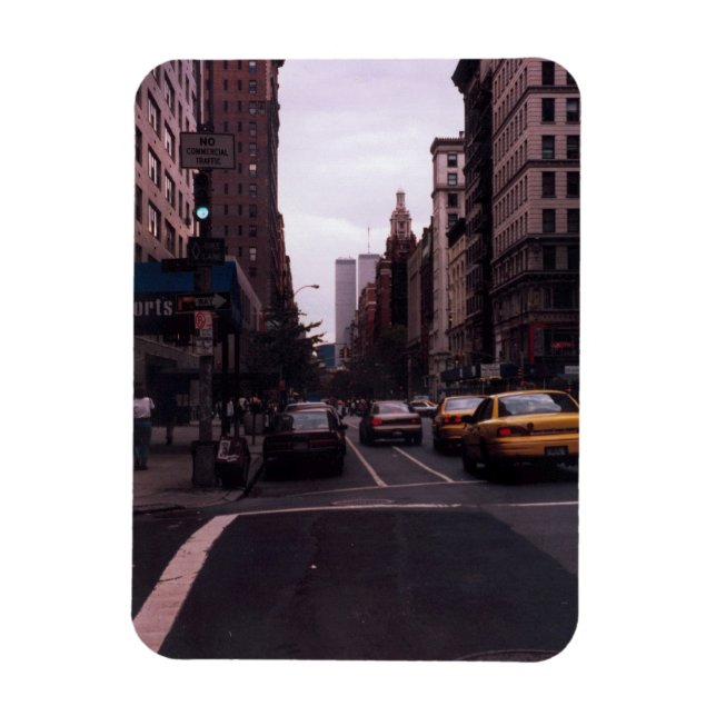 Magnet Flexible world trade center de la rue (Vertical)