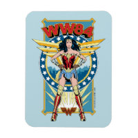 WW84 | Retro Comic Wonder Woman Badge de caractère
