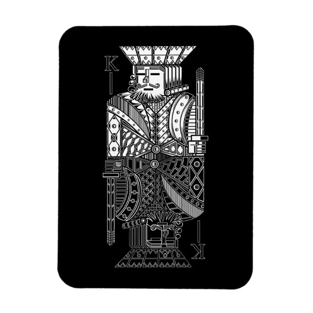 Magnet Flexible Ying Yang King (Vertical)