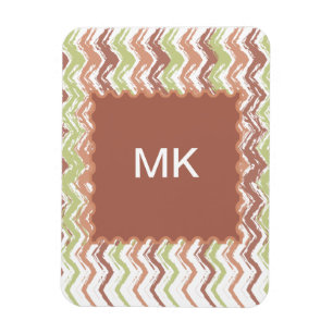 Magnet Flexible Zigzag de Chevron de griffonnage d'épice