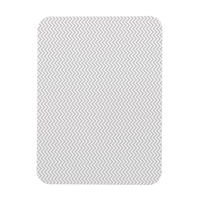 Magnet Flexible ZigZag gris simple (Vertical)