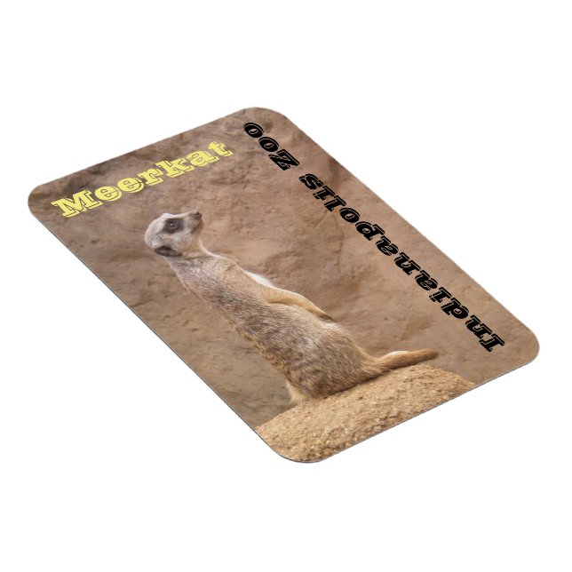 Magnet Flexible Zoo de Meerkat Indianapolis (Côté Droit)