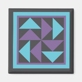 Magnet - Flying Dutchman Quilt Block