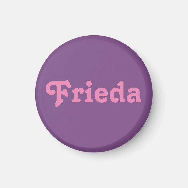 Magnet Frieda (Vorne)