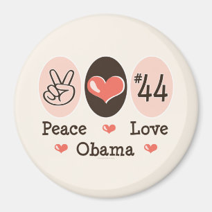 Magnet FriedensLiebeObama 44