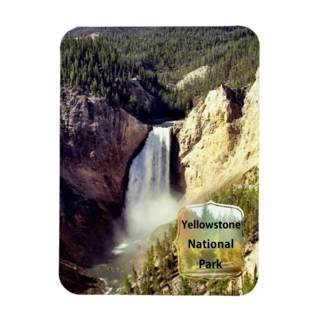 Magnet frigo du parc national de Yellowstone (Vertical)