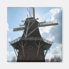 Magnet frigo Silhouette Windmill Holland