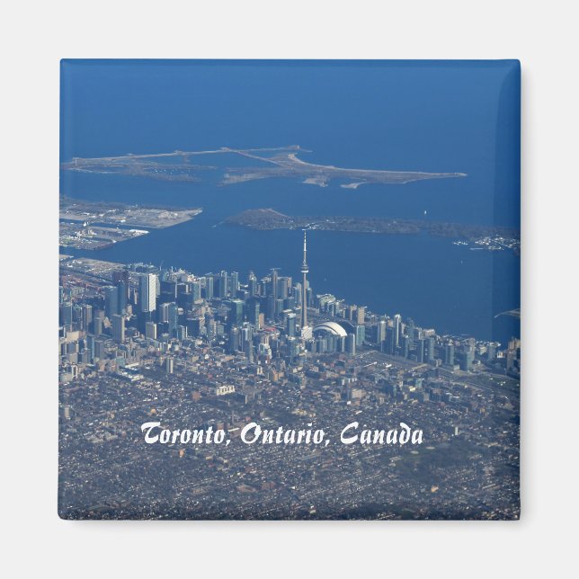 Magnet frigo Skyline de Toronto (Devant)