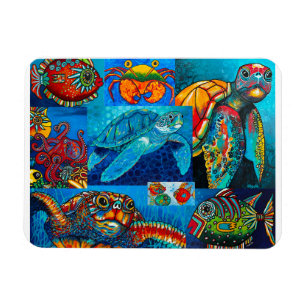 Magnet "Funky Sea Critters"
