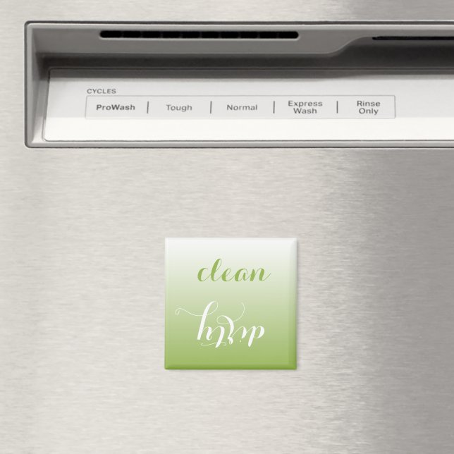 Magnet für Apple-grüne Reinigungs- oder Geschirrsp (In Situ (Geschirrspüler))