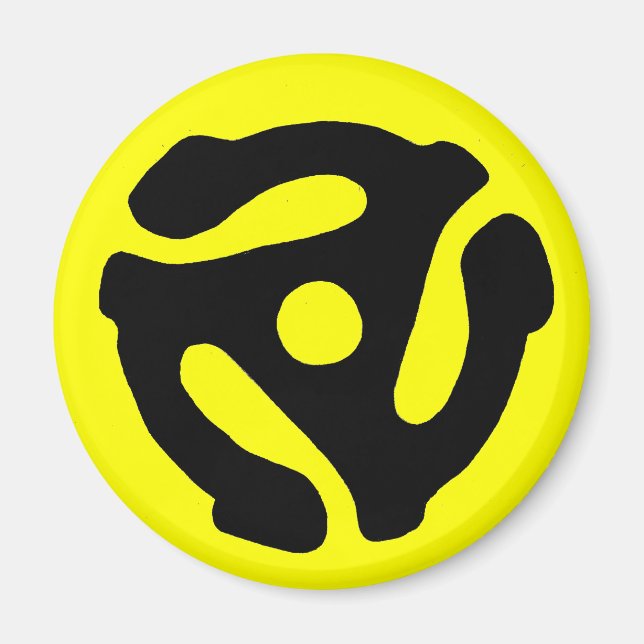 Magnet für Aufnahme mit 45 U/min (Vorne)