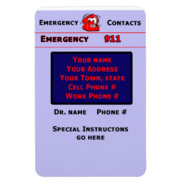 Magnet für Babysitter/Betreuer