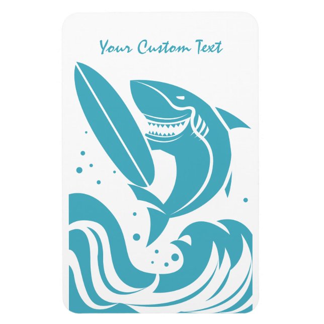 Magnet für benutzerdefinierte Textsicherung SHARK (Vertikal)