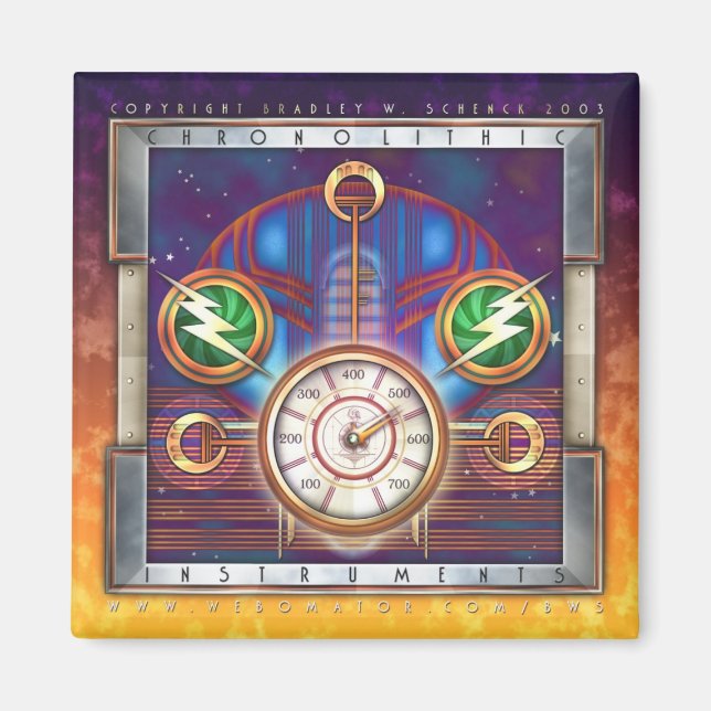 Magnet für Chronolithiken (Vorne)