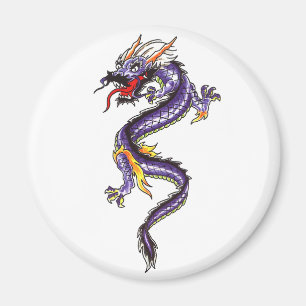 Magnet für CoolOriental Lila Dragon