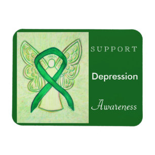 Magnet für das Bewusstsein der Depression