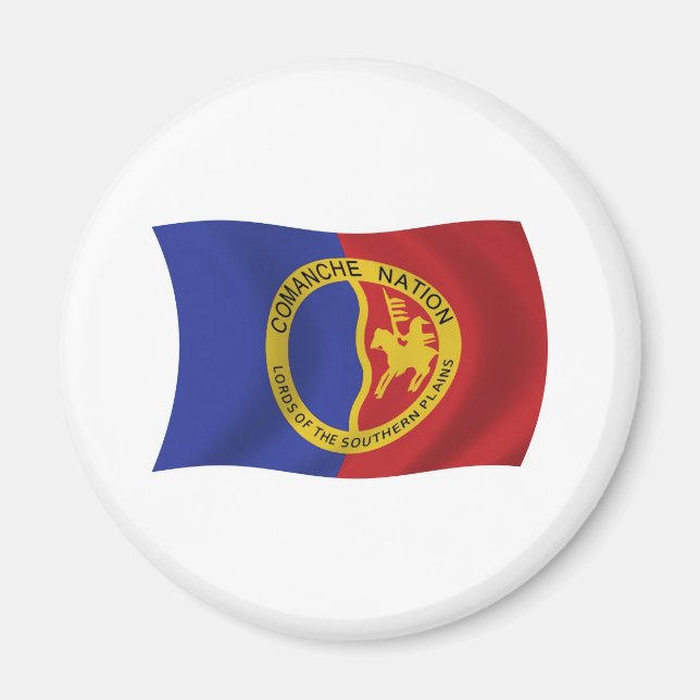 Magnet für das Comanche-Nation-Flag (Vorne)
