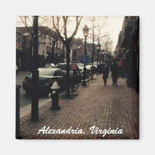 Magnet für das Foto Alexandria Street