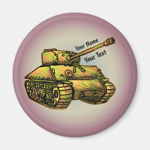Magnet für den Militärtank