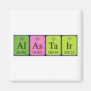 Magnet für den periodischen Alastair-Namen