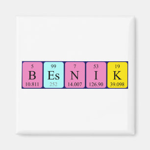 Magnet für den peripheren Tabellennamen in Besnik