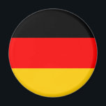Magnet für deutsche Flagge<br><div class="desc">Magnet mit Bundesflagge oder Bundesflagge.</div>