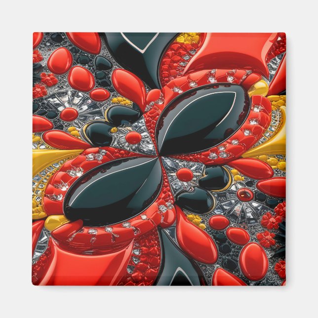 Magnet für Deutschland-Farbgestaltung (Vorne)