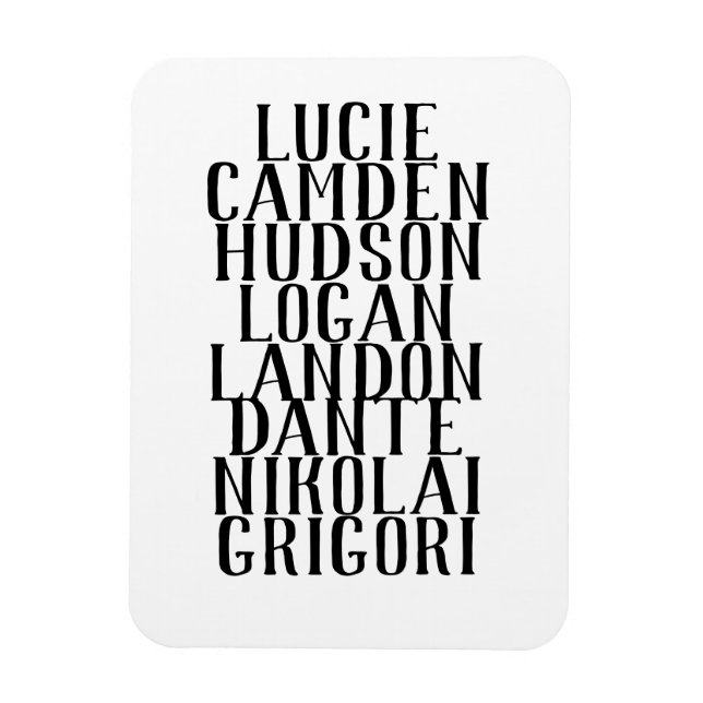 Magnet für die besten Wünsche (Vertikal)