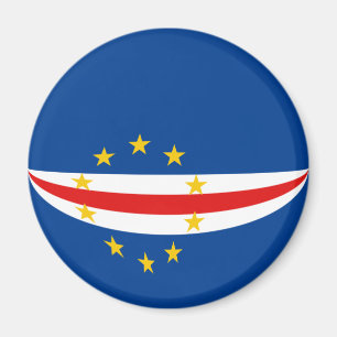 Magnet für die Flagge von Kap Verde