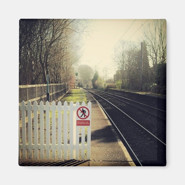 Magnet für die Prestwich-Station (Vorne)