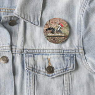 Magnet für die Vogelbeobachtung des Fleckers Button