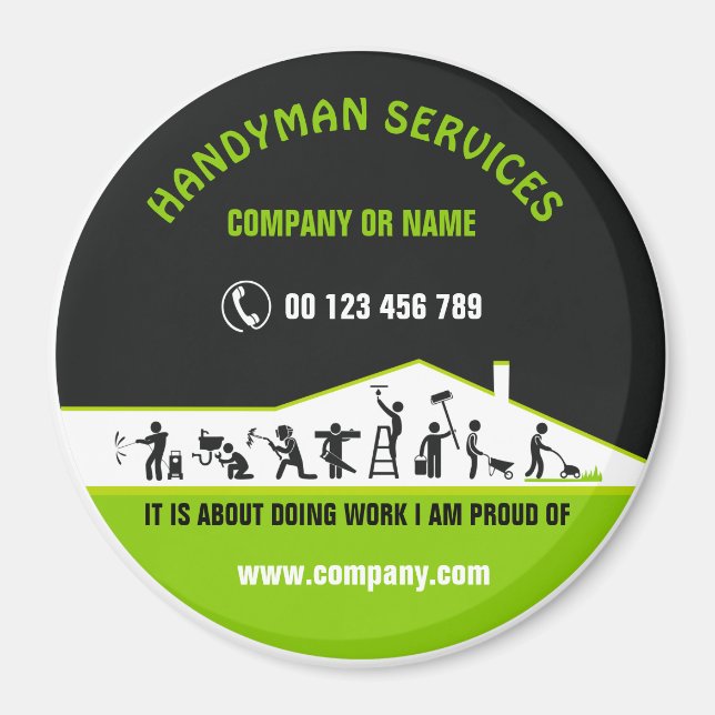 Magnet für Handyman (Vorne)