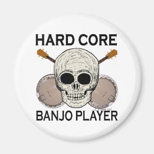 Magnet für Hard Core Banjo Player